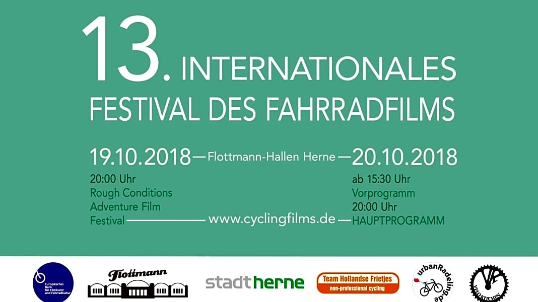 Fahrrad-Film-Festival 2018 in Herne - 13. Internationale Festival des Fahrrad-Films