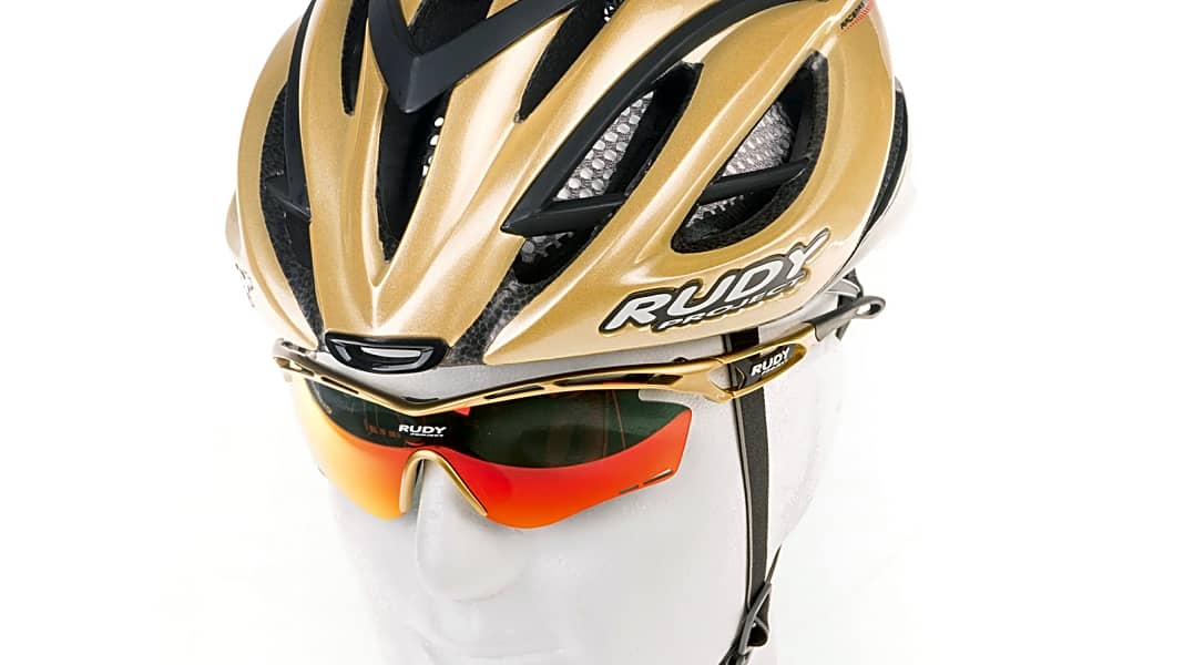 Test 2017: Helm und Brille von Rudy Project - Rudy Project Helm und Brille für Rennradfahrer im Test