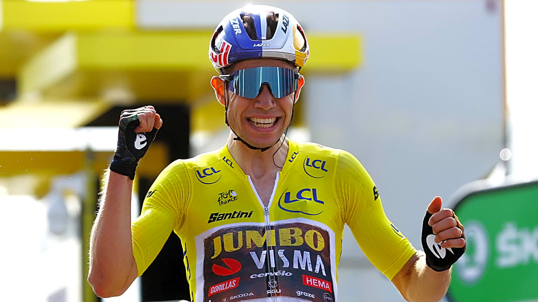 Tour de France: Van Aert siegt nach Wahnsinns-Solo auf 4. Etappe