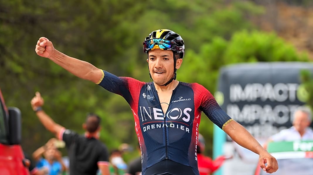 Vuelta: Carapaz siegt auf 12. Etappe, Brenner glänzt, Evenepoel verteidigt Rot trotz Sturz