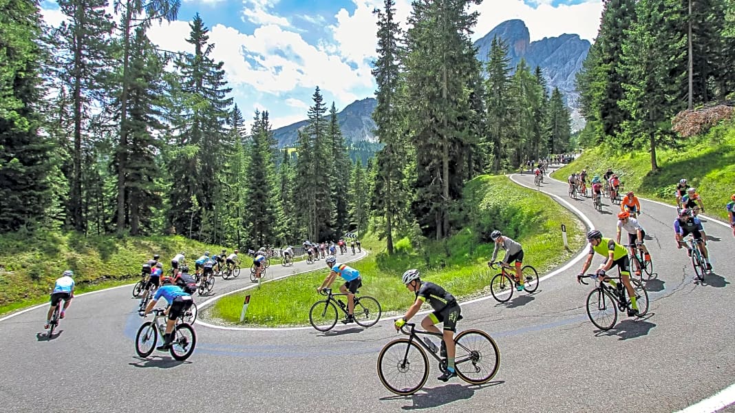Giro delle Dolomiti: TOUR war dabei