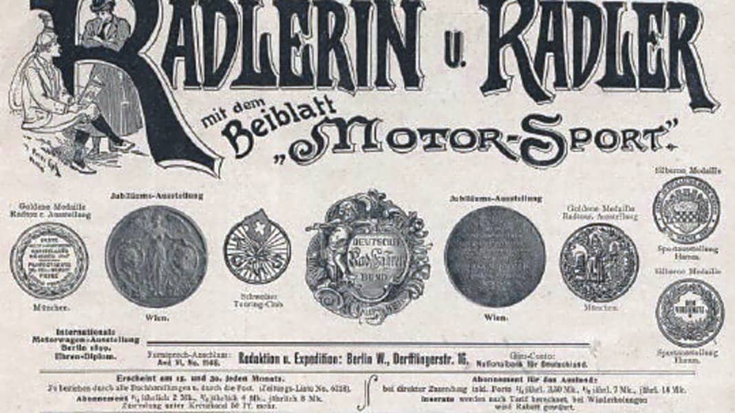 Das war die Fahrradwelt vor über 100 Jahren - Historische Radzeitschriften im Internet