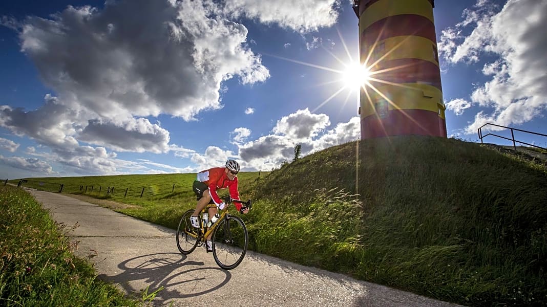 Deutschlands Nordwesten: Rennradtouren in Ostfriesland - Kurztrip: Zwei Touren an der deutschen Nordseeküste