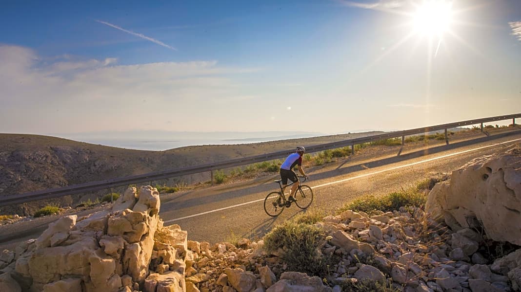 Kroatien: Rennradtouren in und an der Kvarner Bucht - 4 Touren auf Krk und im Hinterland der Kvarner Bucht