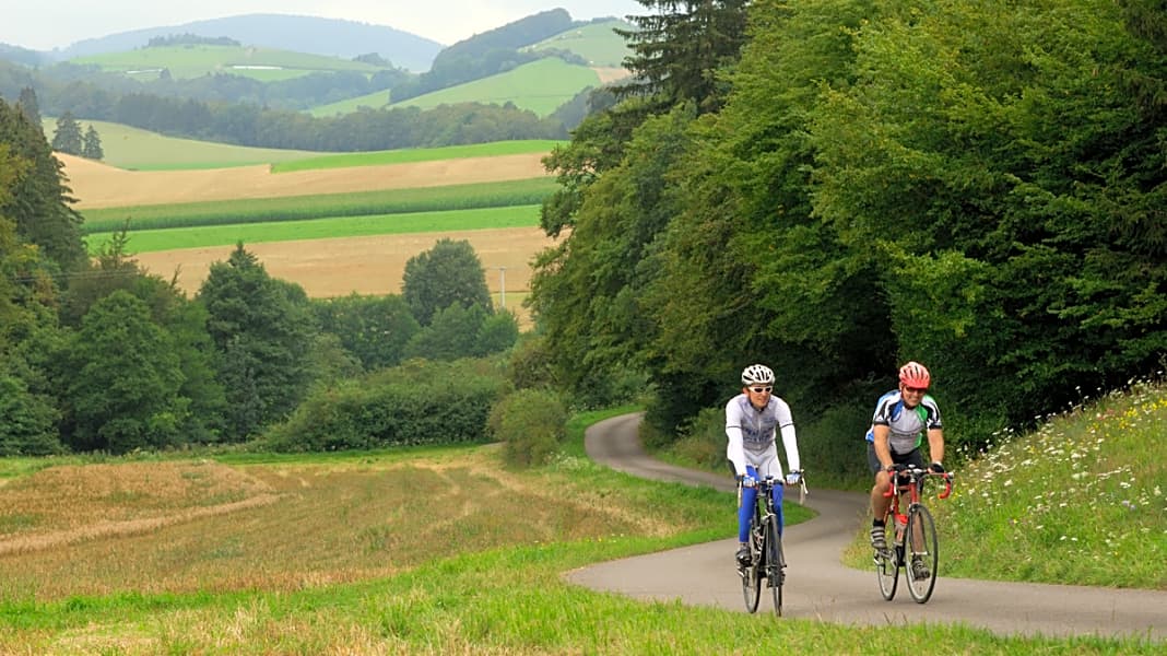 Deutschland: Rennradtouren im Hochsauerland : Rund ums Rothaargebirge