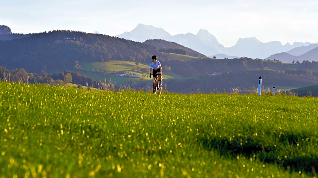 Rennradtouren in Oberösterreich - Tour 2: Durch den ländlichen Hausruck