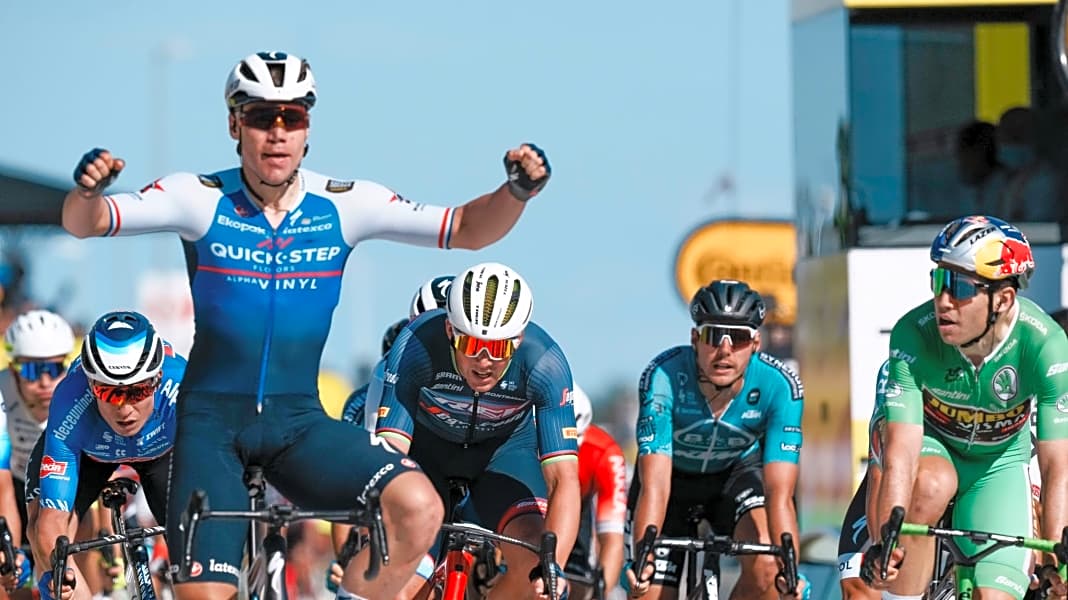 Tour de France - Sturz-Opfer Jakobsen sprintet zum Happy-End