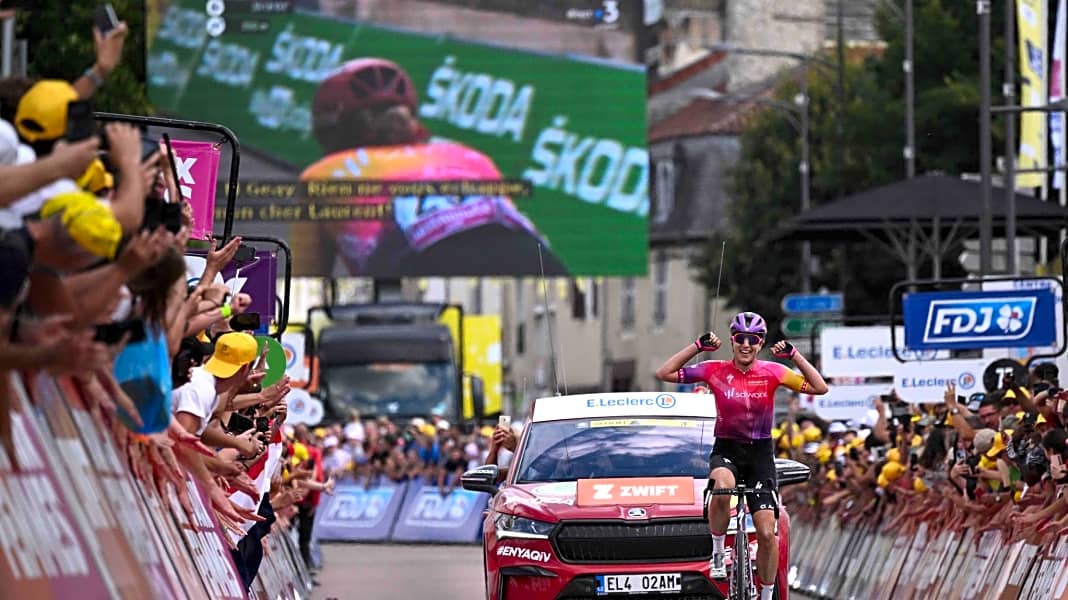Tour de France Femmes: Schweizerin Reusser gewinnt 4. Etappe