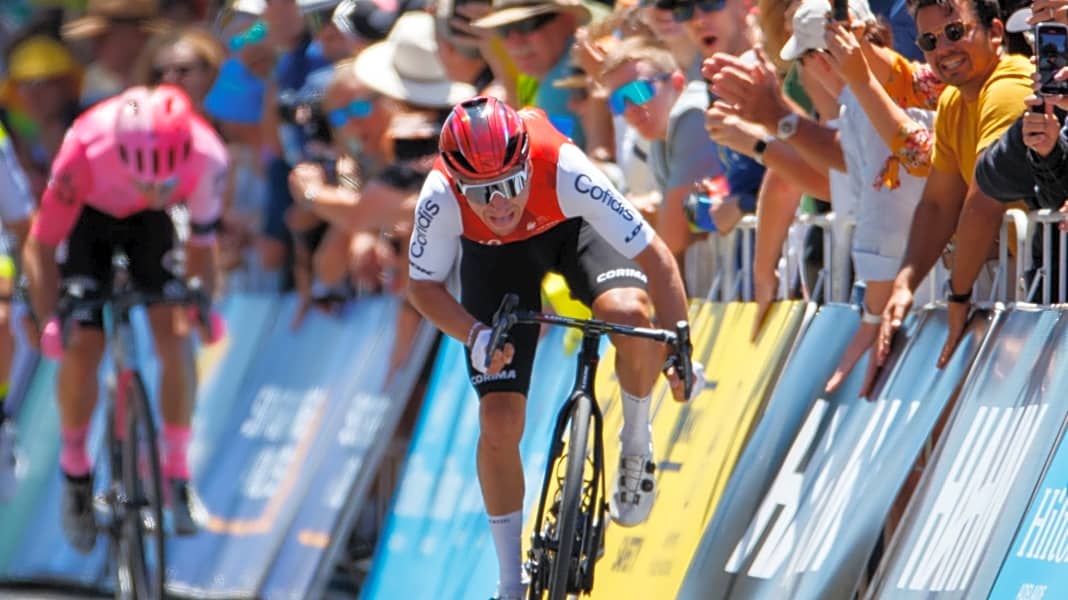 Tour Down Under 2023: Franzose Coquard sprintet zum Etappensieg