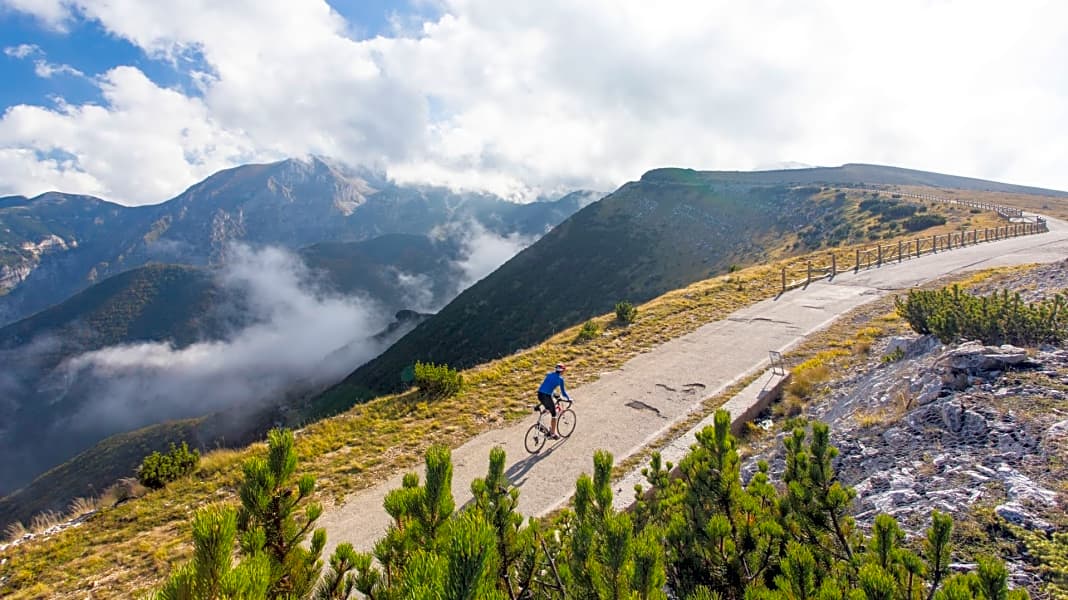 Italien: Mit dem Rennrad durch die Abruzzen - Abruzzen: 4 Rennrad-Touren in Süditalien
