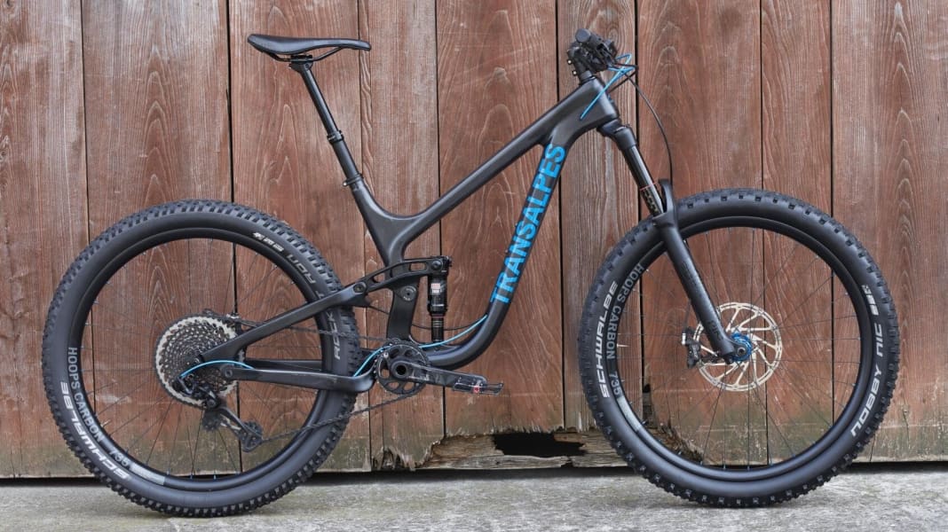 Carbon-Bike von Transalpes auf Kickstarter