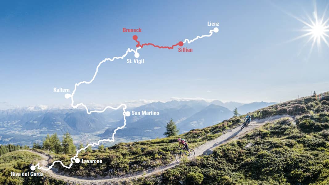 Transalp-Etappe 2: von Sillian nach Bruneck