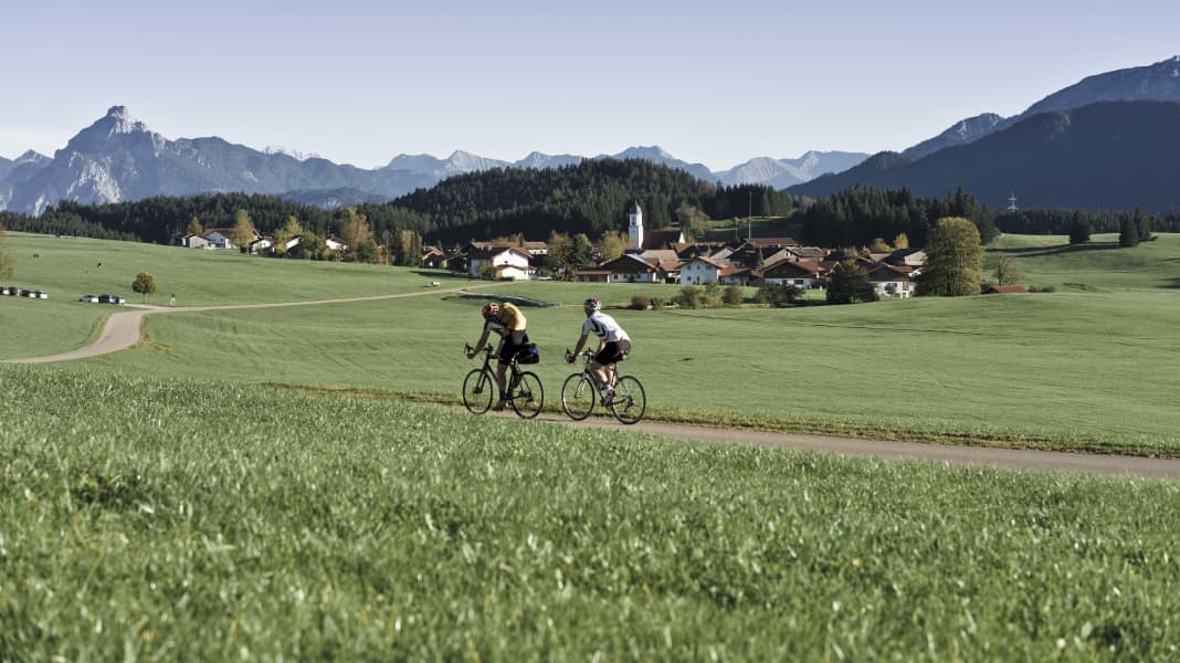Mit dem Rennrad auf der Deutschen Alpenstraße - Deutsche Alpenstraße: 4-Tages-Tour für Rennradfahrer