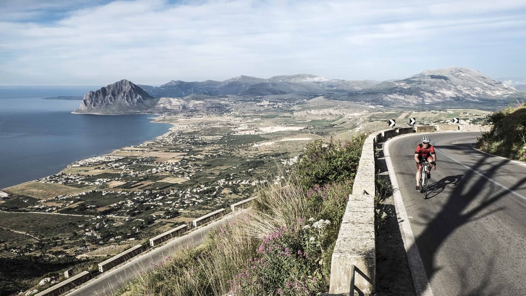 Reise nach Süditalien: vier Rennradtouren in Sizilien - Tolle Rennradtouren im einsamen Westen von Sizilien