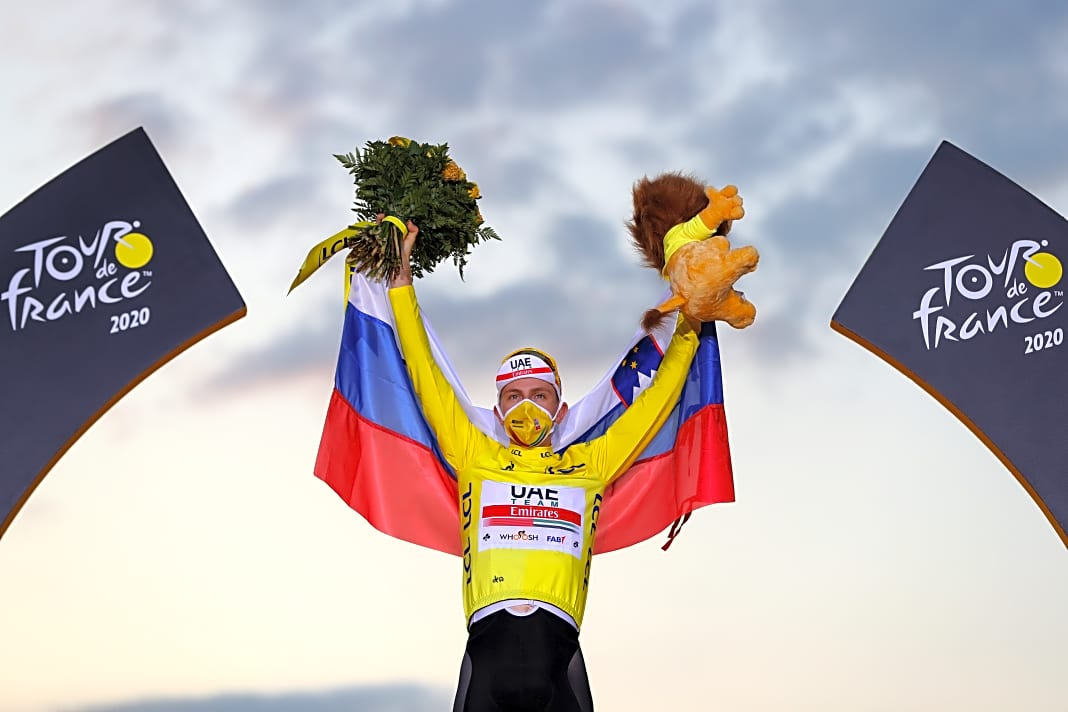 Die größten Erfolge von Tadej Pogacar: Gesamtsieg Tour de France 2020 & 2021
