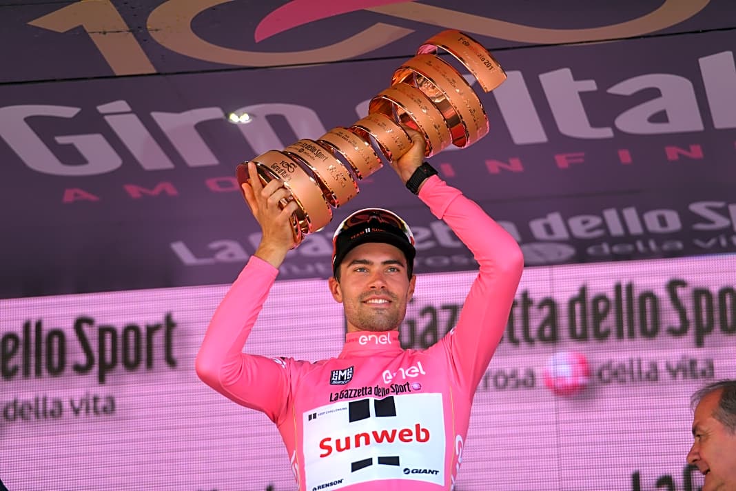 Die größten Erfolge von Tom Dumoulin: 1x Gesamtsieger Giro d'Italia (2017)
