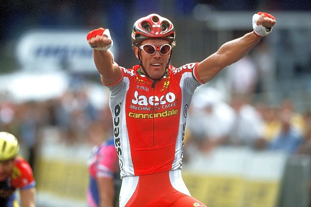 Bei der Tour de France gewinnt Cipollini zwischen 1993 und 1999 insgesamt zwölf Etappen