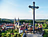 Jedes Jahr pilgern rund 140 Wallfahrtsgruppen zur beeindruckenden Basilika in Gößweinstein.