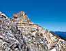 SoiernSpitze – on top: Der "Mount Kailash" des Karwendelgebirges inspiriert die Fraktion Bike-Bergsteiger. Wer die Rampe zum Soiernsee hinaufgeschoben hat, wird auch die restlichen Pfadserpentinen zum 2257 Meter hohen Gipfel noch ertragen. Aussicht und Trail sind gigantisch!