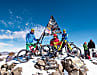 Toubkal-Gipfel Extra später losgelaufen und dafür trittsicheren Firn beim letzten Anstieg gehabt.