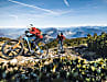 Die letzten Höhenmeter zur Cima Paganella stehen an, hier beim Fotoshooting in der Bike-Region Dolomiti Paganella. Das Etschtal liegt 1800 Höhenmeter tiefer – da kann ein großer Akku nicht schaden. Der 750er-Powertube von Bosch ist nicht einmal Spitzenreiter im Testfeld.