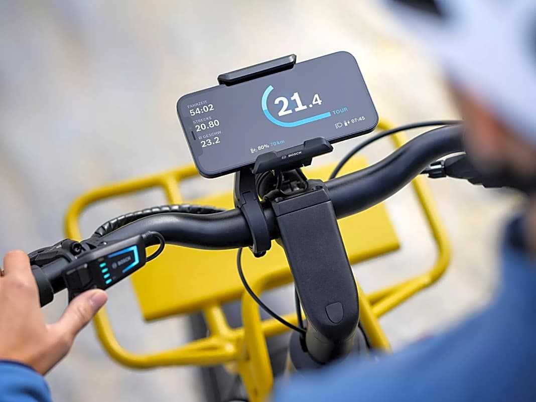 Bosch Smart System fürs E-Bike - Test SmartphoneGrip