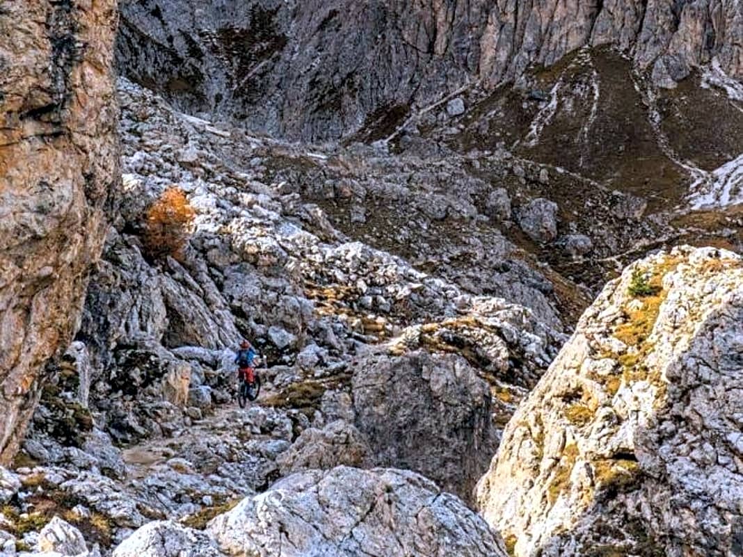 Anspruchsvolle Trail-Runde für versierte Bergauftechniker: die Tour über die Rotwandhütte. Die Mühen nimmt man gerne auf sich, angesichts der Kulisse.