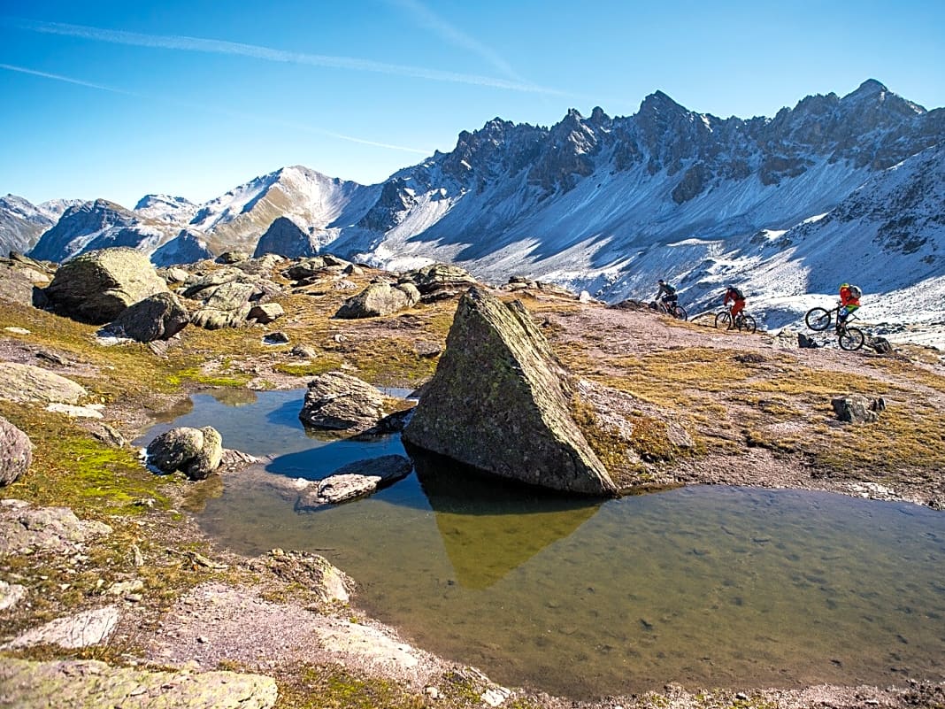 Himalaja, Kamtschatka, Brooks Range in Alaska? Nein, Lenzerheide in der schönen Schweiz! Der Furcletta-Trail ist ein Epic Ride wie aus dem Bilderbuch und unsere Nummer 1.