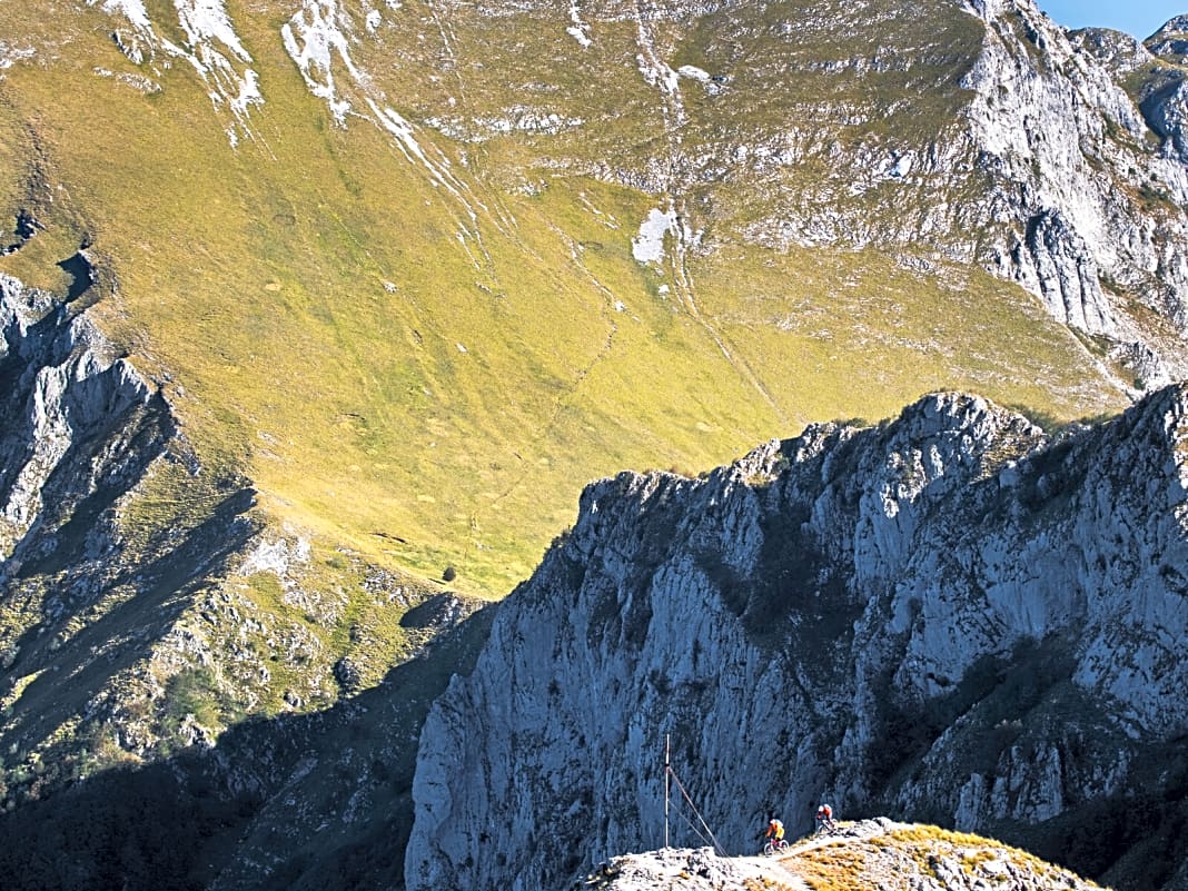 Nahezu unerschlossen, schroff und definitiv kein Revier für Einsteiger – die Apuanischen Alpen.
