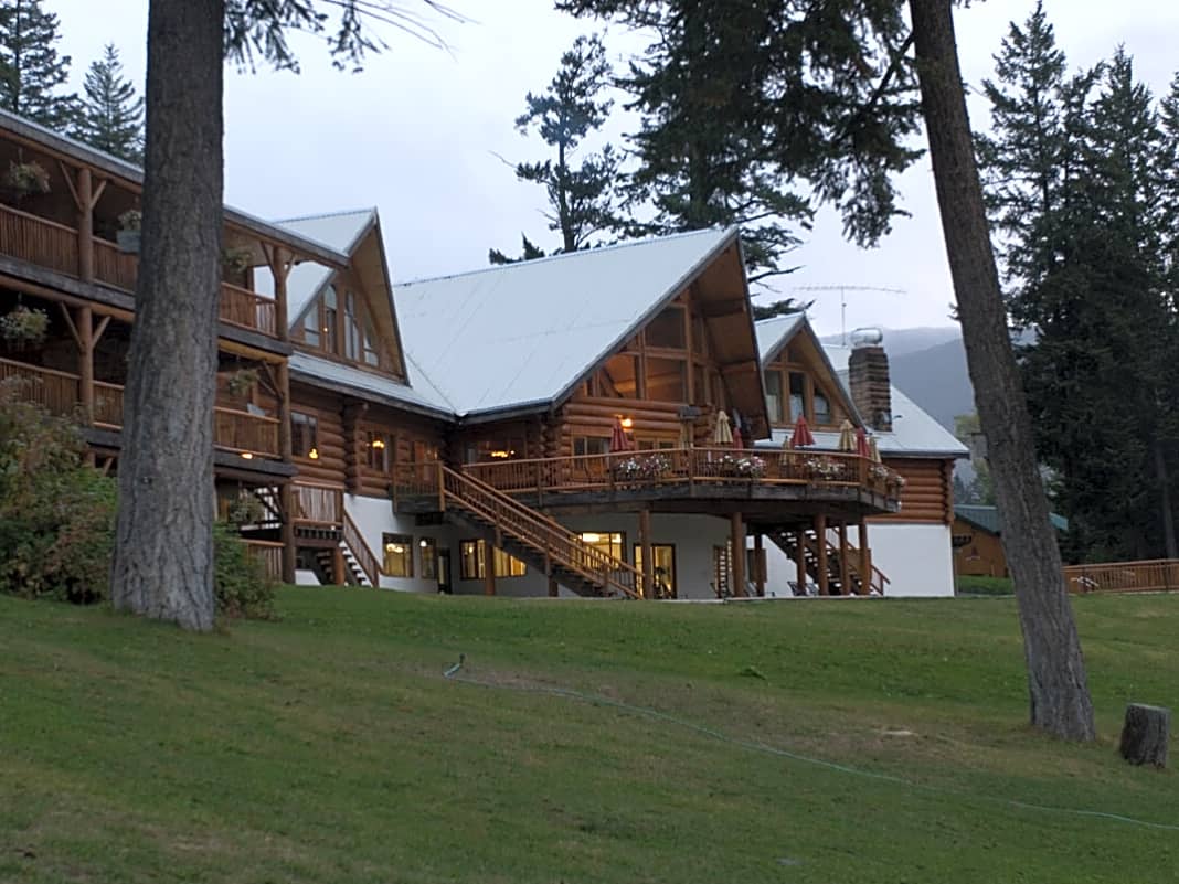 Die Tyax-Lodge direkt am See: Endpunkt und Erholungsresort nach ein paar großen Trail-Tagen in den Chilcotins.