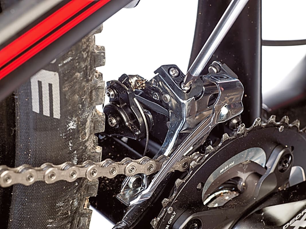 ShimanoSchaltwerk und Umwerfer einstellen BIKE