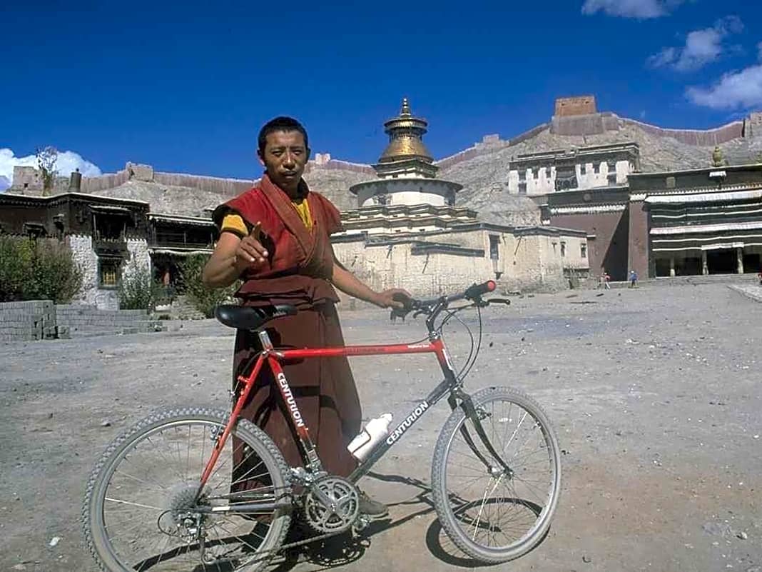Die Mountainbike-Tour von Lhasa nach Kathmandu zählt für Wolfgang Renner auch heute noch zu den Highlights seiner regen Reisetätigkeit. Nach dem Himalaya-Abenteuer wurde 1987 sogar ein Centurion-Sondermodell benannt – "Lhasa-Kathmandu" (Foto).