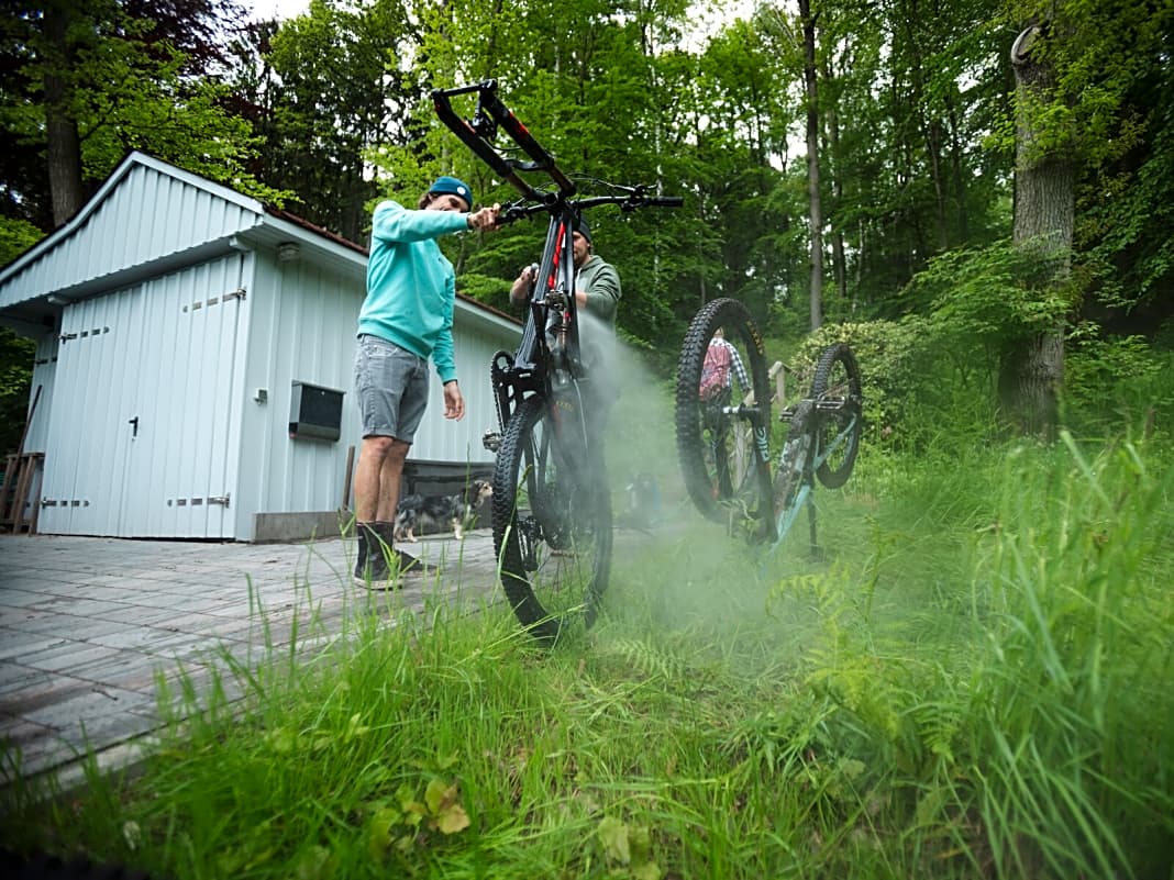 Geile Trails, Grillen und sogar eine Bike-Wäsche — unser Aufenthalt in den Harburger Berge
hätte nicht besser laufen können.
