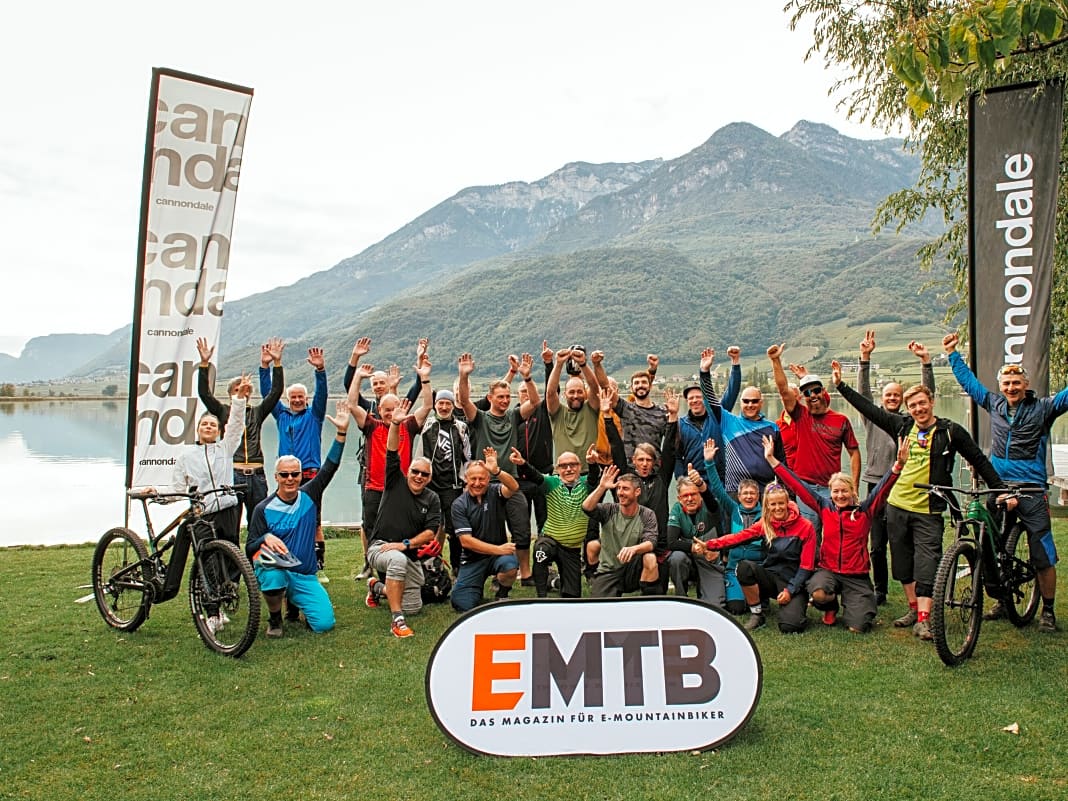 Professionell geführte E-MTB-Touren im Südtiroler Frühling