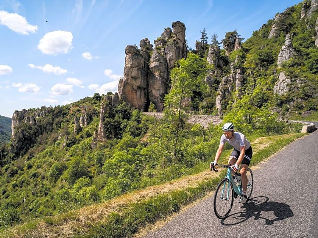 Vier Rennradtouren in den Cevennen - Einsame Cevennen: Der schöne Süden Frankreichs