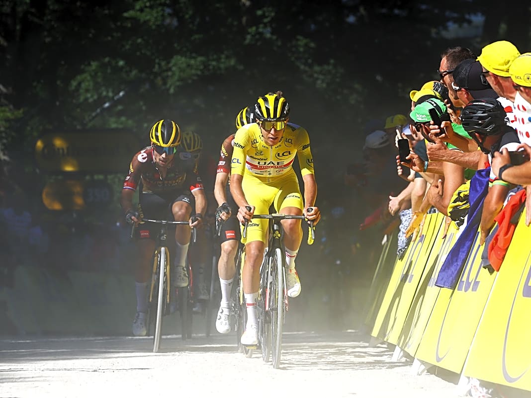 Tour de France - Kämna kurz vor dem Ziel eingeholt, Pogacar siegt