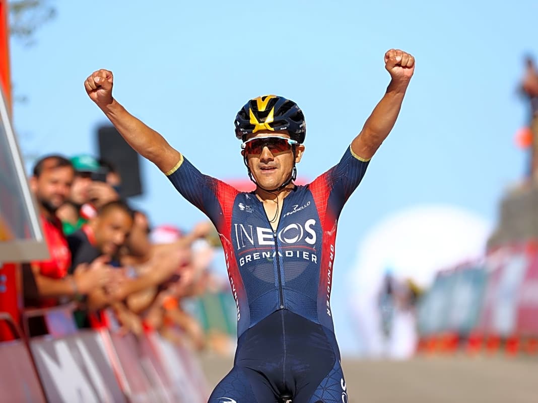 Roglic startet Vuelta-Aufholjagd - Carapaz Tagessieger
