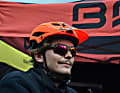 Genauso frisch für die kommende Saison: der MTB-Helm Briko Dukon mit der Miza Brille.