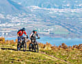 Besonders auf der Tour am Corona dei Pinci gehören Ausblicke auf den Lago Maggiore und die Tessiner Alpen dazu.