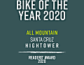Das Santa Cruz Hightower: Sieger in der Kategorie All Mountain.