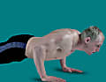 • RÜCKENSTRECKER (links)

Heben Sie in Bauchlage den Oberkörper vom Boden, 30 Sekunden halten. Das trainiert die langen Rückenstrecker. Steigerung: Arme wechselseitig 20- Mal ausstrecken. 3-5 Wiederholungen. Achtung: nur bei schmerzfreiem Rücken durchführen!

• LIEGESTÜTZE (rechts)

Ein Klassiker für Körperspannung, Schultern und Arme. 2 x 15 Stück sollten Sie schaffen, Steigerungen sind bis unendlich möglich. Wichtig: breite Armstellung, Unterarme bleiben im rechten Winkel zum Boden.

(Text: Christoph Listmann, Foto: Unbekannt