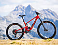 Großes Vorderrad, kleines Hinterrad: MX-Laufradmix für verspieltes Trailbiken am neuen Santa Cruz 5010.