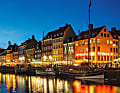 In Kopenhagens Zentrum liegt der 1673 fertiggestellte Kanal Nyhavn, heute ein beliebter Treffpunkt