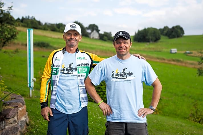   Die Macher: Günter Dietze (links) und Sohn Albrecht organisieren das Rennen seit 1993 in ihrer Freizeit.