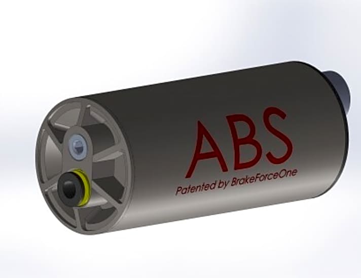   Der ABS-Aktuator soll nur 32 Millimeter im Durchmesser und 75 Millimeter in der Länge messen.