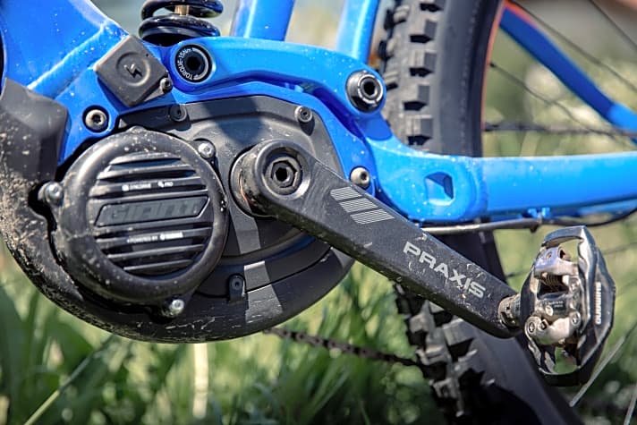   Herzstück des Bikes ist der Yamaha Sync Drive Pro, den Giant in enger Abstimmung mit Yamaha speziell für seine Bikes abstimmt.