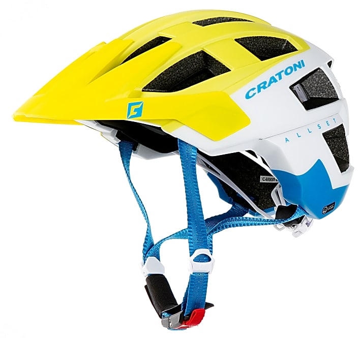 CATLIKE Forza 1.2 ohne Kinnbügel Helm Gr.L 58-61 cm Blau Orange Schwarz 