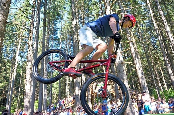   Fabio Wibmer eröffnet Trial Bike Park in Osttirol 