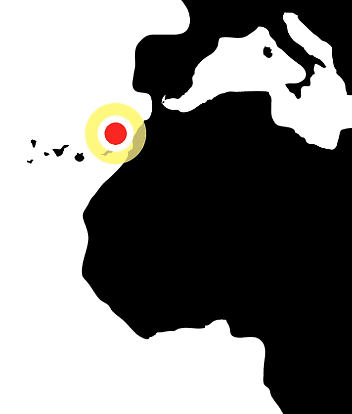  Übersichtskarte Europa - Kanaren - Afrika