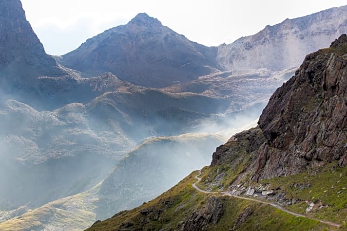   Atemberaubende Landschaft in Graubünden